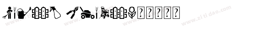 House Icons字体转换
